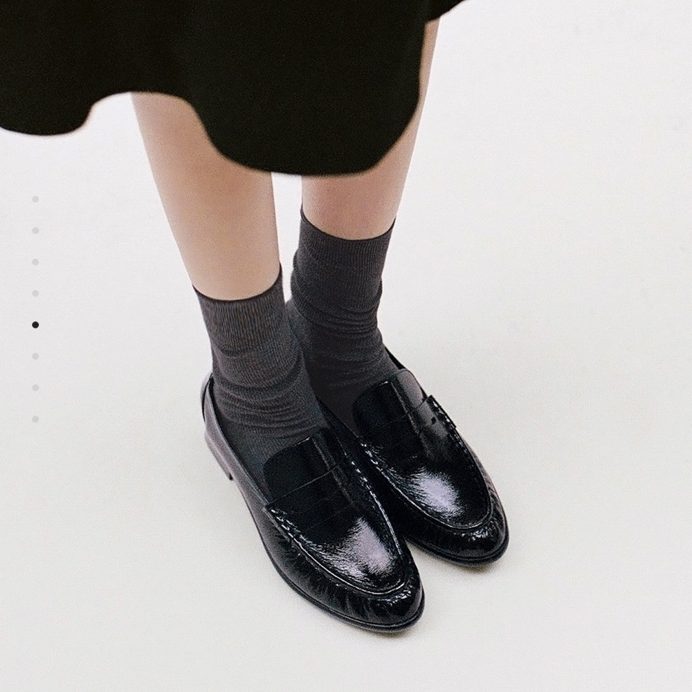 Cueren London 10 Penny Loafers